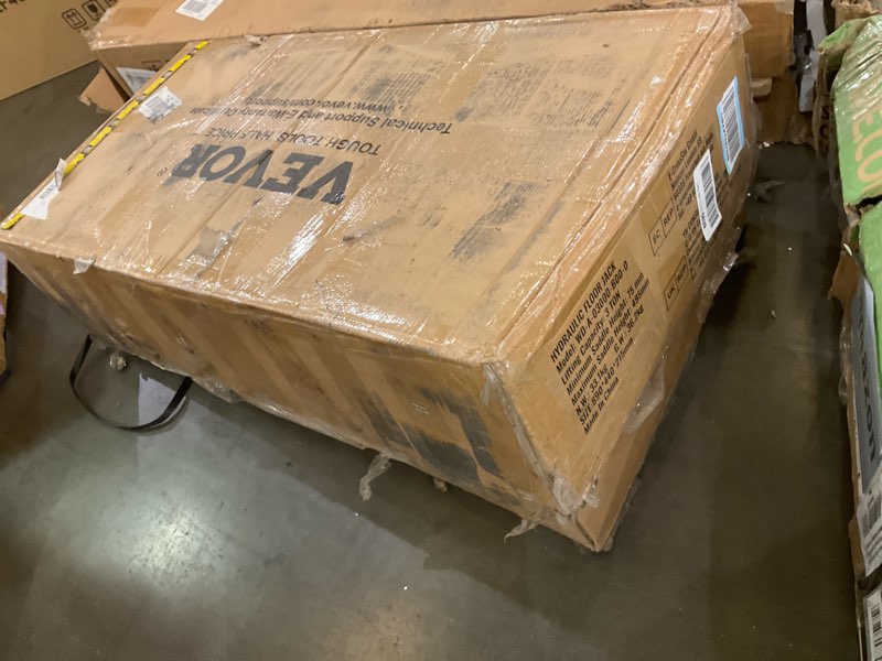 Condition photo showing As Is for VEVOR Low Profile Floor Jack, 3 Ton (6614 lbs) Capacity, Aluminum Racing Floor Jack with Dual Pistons Quick Lift Pump, Hydraulic Trolley Car Lift for Sports Car, SUV, Pickup, Lifting Range 3.3"-20.3" Steel