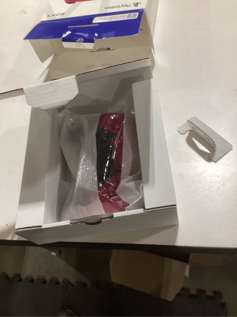 Condition photo showing Good Condition for PlayStation DualSense™ Wireless Controller – Cosmic Red - For PS5, PC, MAC & Mobile. Not Tested