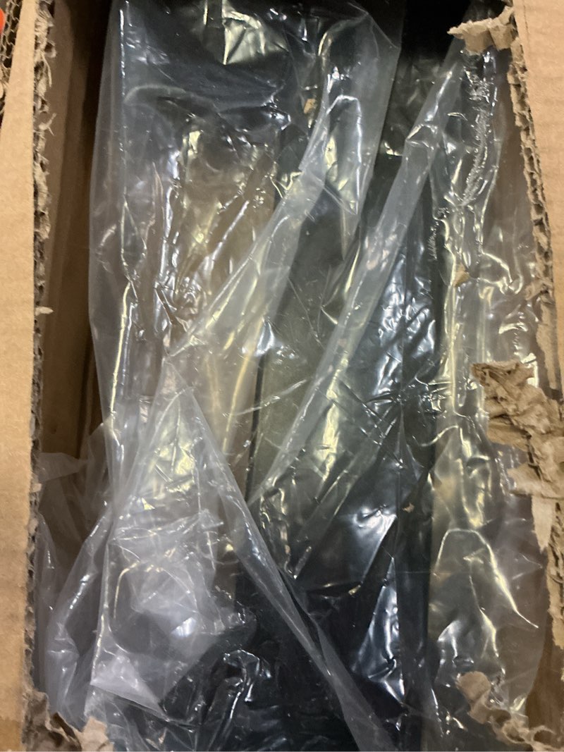 Condition photo showing Good Condition for muzata 2pack black slope cable railing post 36 inch for 25-40 degrees slope 36"x1"x2" t304 stainless steel cable railing system kit indoor outdoor with user guide and 5 degree spacers pr11 ba4s 2 slope posts black-32°