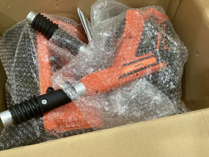 Condition photo showing Good Condition for saker cordless snow shovel electric - 22v brushless snow blower with 5.0 battery & charger - 12" width 20ft throwing distance lightweight snow remover for driveway, sidewalk, patio, deck (1 battery)