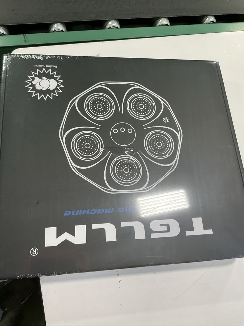 Condition photo showing New/Like New for Music Boxing Machine, Interactive Punching Trainer with Boxing Gloves, Large Size Wall Mounted Electronic Boxing Target for Kids, 9 Modes & 9 Speeds