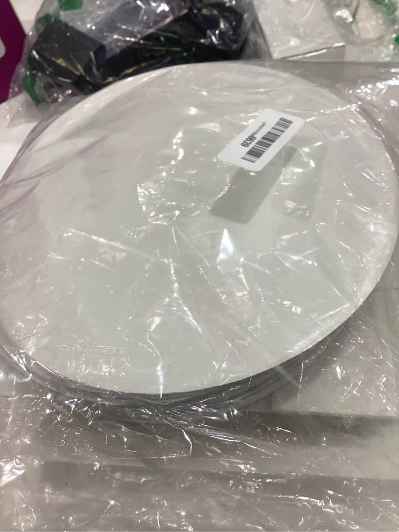 Condition photo showing Good Condition for qiqee white 10x10x8 cake box, 18 sets cake box with window ? 18 sets 10" cake round boards, 10inch cake containers, 10 meters pink silk ribbon includes white, 18pcs