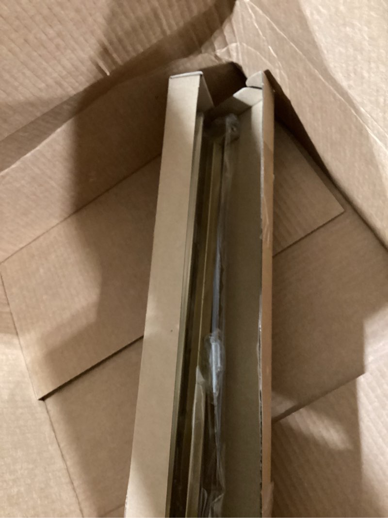 Condition photo showing Good Condition for Cabinet Pulls Gold Cabinet Handles Square Drawer Pulls, 2 Pack 18 Inch Stainless Steel Kitchen Door Cupboard Cabinet Handles, Drawer Hardware Handles, 458mm Hole Centers 2 18 inch Hole Centers(458mm)