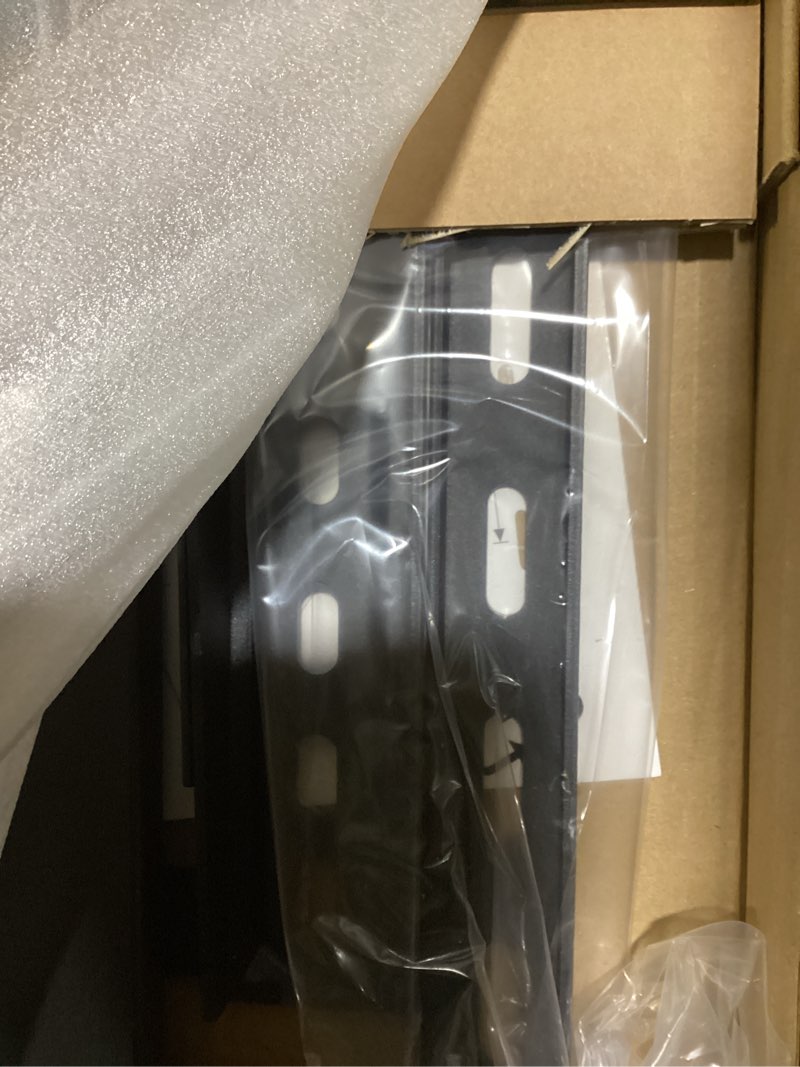 Condition photo showing New/Like New for montek ultra slim tv wall mount for 43-90 inch tvs | 1.1" thin low profile full motion bracket | dual swivel articulating arms with tilt | max vesa 600x400mm | holds 132lbs | fits 16"/18" studs