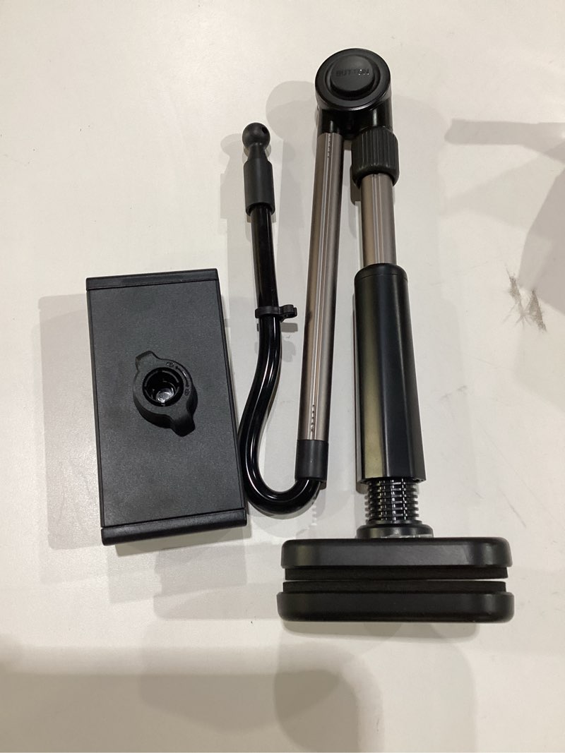 Condition photo showing New/Like New for Foldable Tablet Holder for Kindle Reading in Bed with Remote Page Turner, No Stiff Easy Adjust Flexible Tablet Arm Desk Holder, Ereader Accessories for Kindle Paperwhite/Scribe/Oasis, iPad, Phone