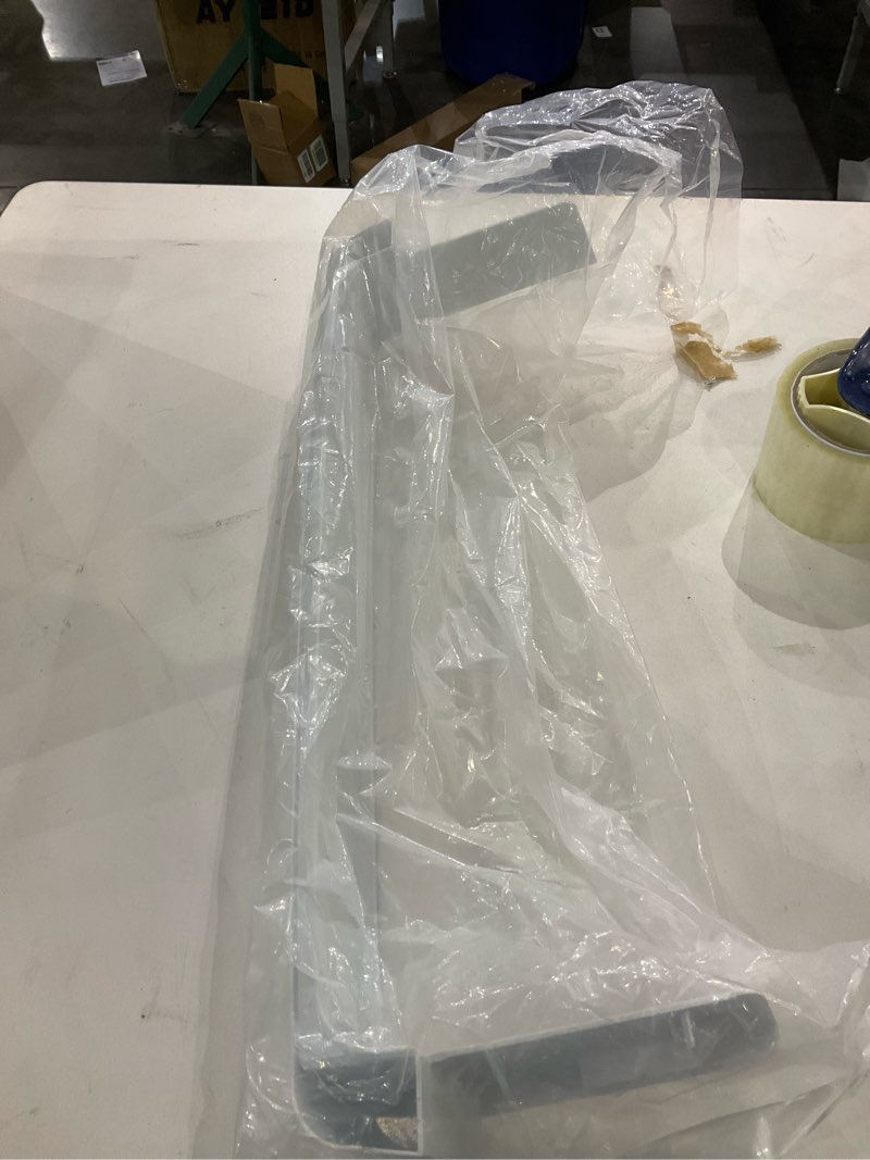 Condition photo showing New/Like New for Replacement Door Bottom with Vinyl Fins 36" Long 1 3/4" Wide Threshold Seal Bottom of Door Weatherstrip Kerf Weather Stripping for 7/8" Between Barbs(2 Pcs,White) 2 White