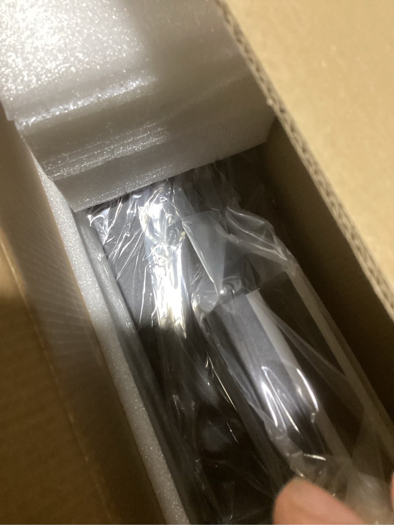 Condition photo showing Good Condition for SineRise LED Modern Bathroom Vanity Light Fixtures (6-Light, 48-Inch, Dimmable), Matte Black Modern Acrylic Bathroom Wall Lighting Fixtures Over Mirror (Cool White 6000K) 6-Light, 48-Inch Matte Black- Dimmable