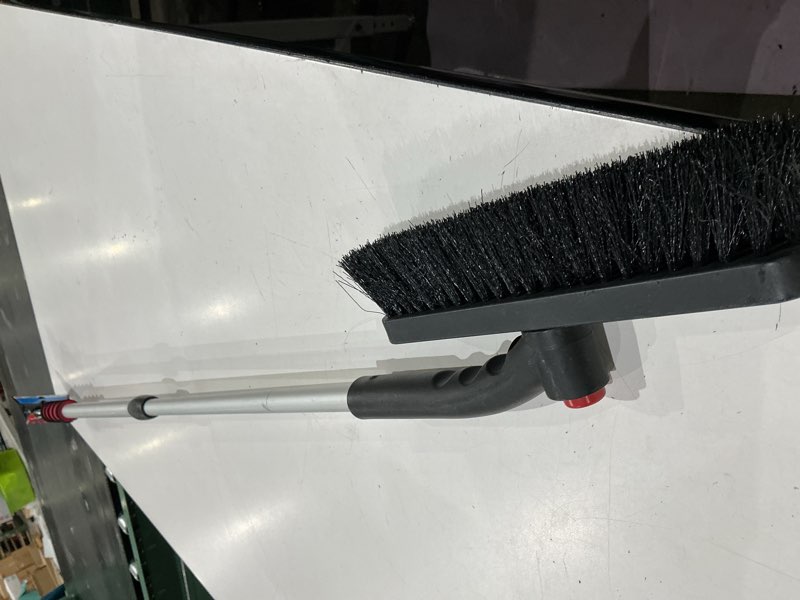 Condition photo showing As Is for hopkins mallory 52" polar vortex extending snow broom & ice scraper