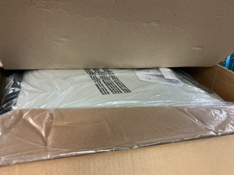 Condition photo showing New/Like New for Evolur Raleigh Upholstered Manual Glider Recliner– Rocking & 360° Swivel with Smooth Glide – Greenguard Gold & FSC Certified – Modern Nursery and Living Room Chair in Grey Misty Grey