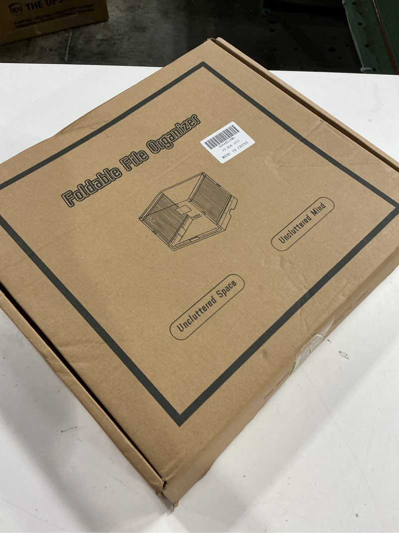 Condition photo showing New/Like New for UMAIL File Box,Hanging File Organizer,Portable Storage Bins with Lids,Letter-size File Holder File Cabinet for Office/Home/Decor No Folders(1pack