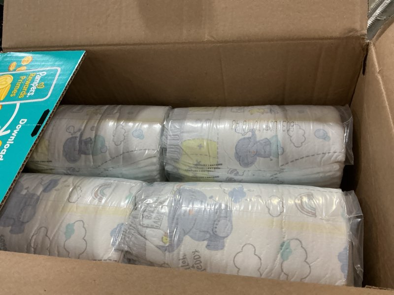 Condition photo showing New/Like New for Pampers Swaddlers Diapers, Size 3 (13-26 lbs), 136 Count, Absorbent, Keeps Baby Dry and Comfortable, Skin Safe Disposable Baby Diaper (Packaging May Vary) Size 3 136