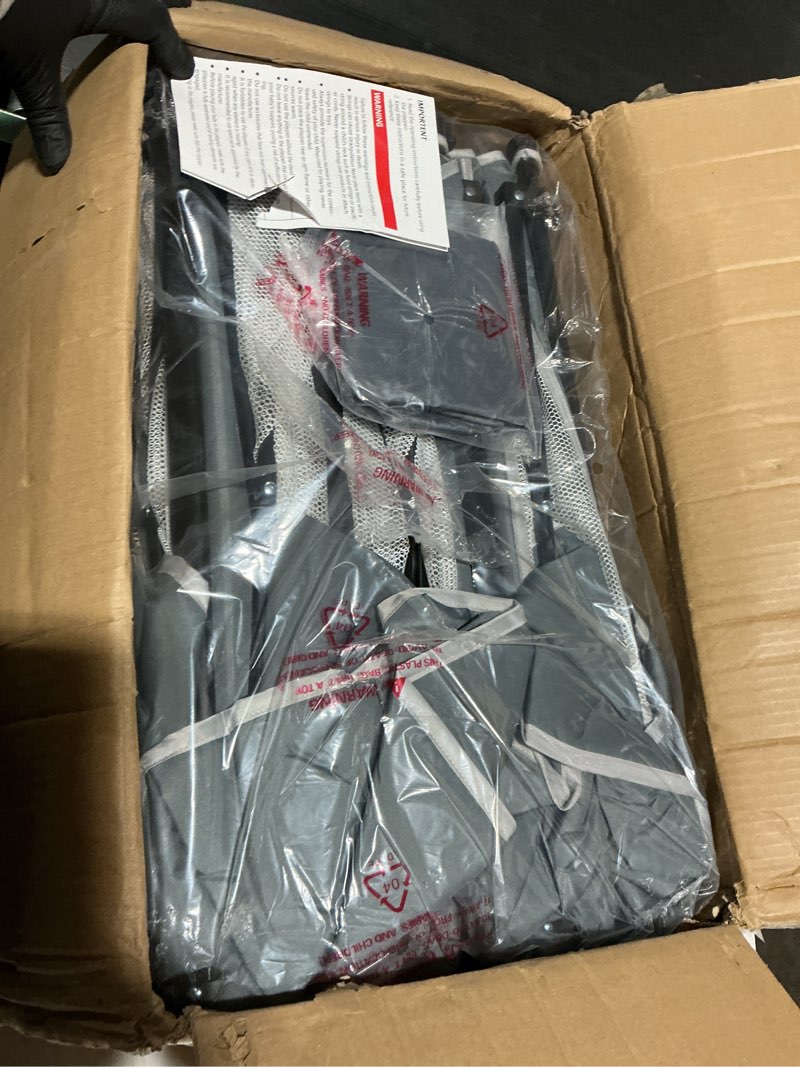 Condition photo showing Good Condition for TOREVSIOR Foldable Baby Playpen with Mat, 50"×71" F oldable P laypen for Babies and Toddlers, Indoor & Outdoor Kids Safety Play Pen, Portable Play Yard, Foldable Baby Playpen with 50 Ocean Balls Grey 50"×71"