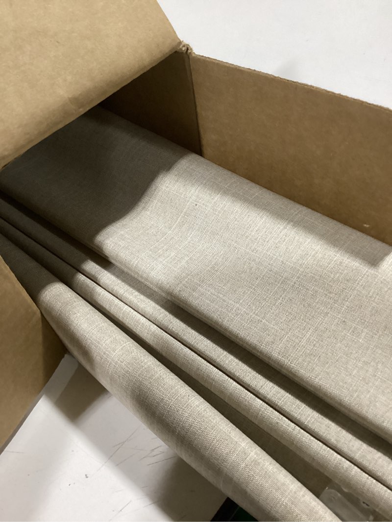 Condition photo showing Good Condition for CHICOLOGY Roman Shades for Windows , Window Treatments , Roman Shades , Roman Window Shades , Room Darkening Shades , Window Shades , 34"W X 64"H , Belgian Flax (Privacy & Light Filtering) Belgian Flax (Privacy & Light Filtering) 34"W x 64"H