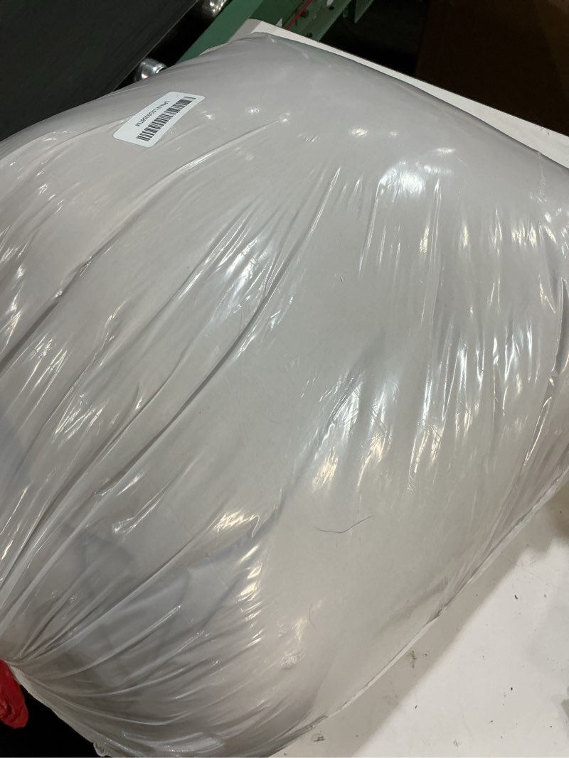 Condition photo showing As Is for Bedsure Oversized King Size Comforter Set, Khaki Soft Prewashed Bedding for All Seasons, 3 Pieces GentleSoft™ Down Alternative Bed Set, 1 Lightweight Comforter (120"x98") and 2 Pillowcases (20"x36") Oversized King(120"x98") 08 - Khaki