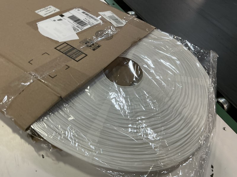Condition photo showing Good Condition for 2 pcs chinese paper lanterns 20 inch white lampshade, large round and oblate pendant lamp shade, rice paper lampshade ceiling foldable light shade for interior home decoration
