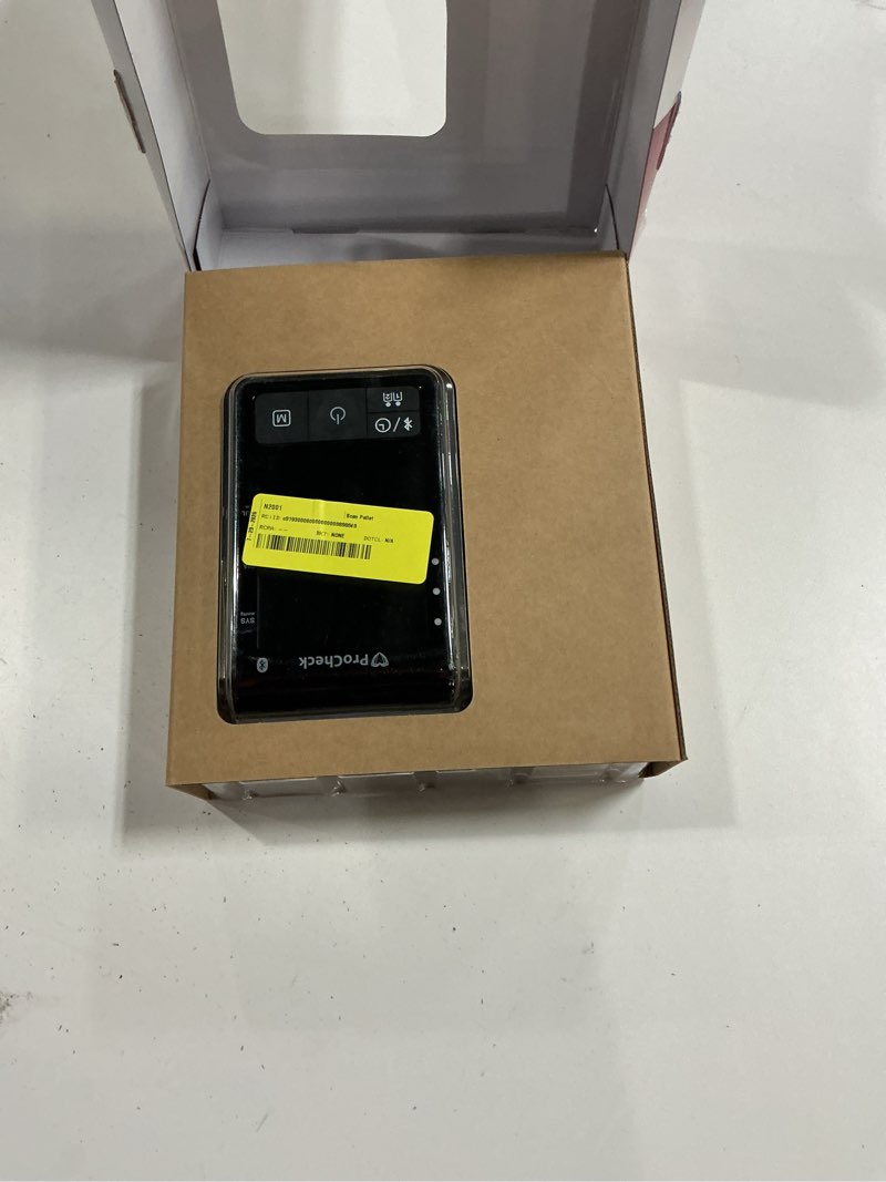 Condition photo showing As Is for procheck bluetooth® blood pressure monitor, with bonus pack