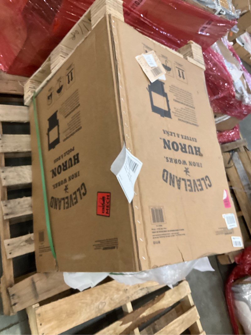 Condition photo showing As Is for Huron Medium Wood Stove