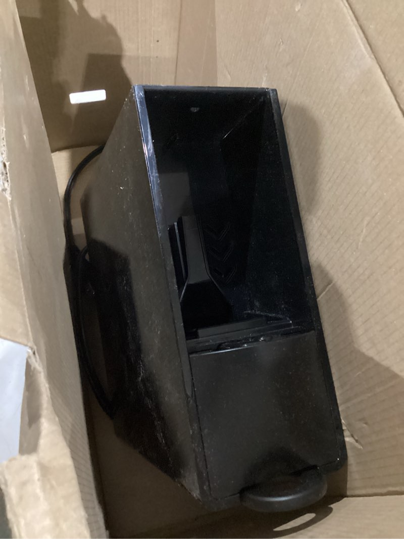 Condition photo showing As Is for Nespresso Essenza Mini Black Coffee Maker by Breville