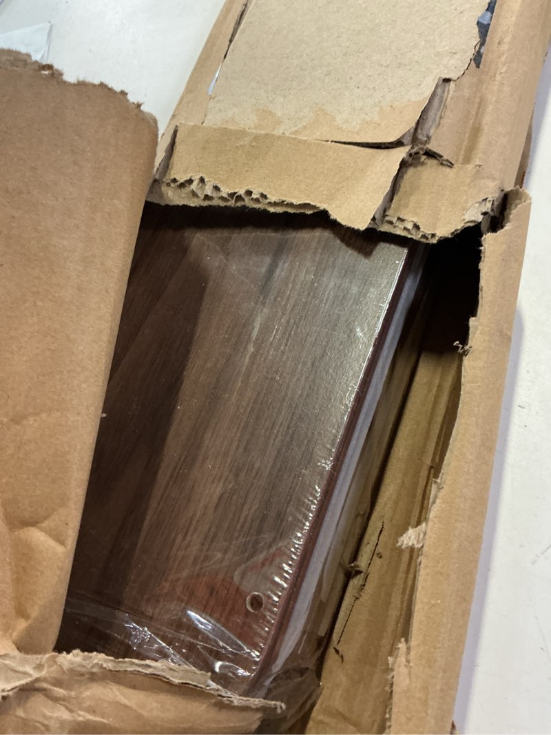 Condition photo showing Good Condition for 10 pcs 20.5" bleached oak and black walnut ceiling fan replacement blades for 52"/42” ceiling fan,waterproof fan blades replacement with pre-drilled holes, indoor/outdoor use bleached oak and black walnut 52 inches