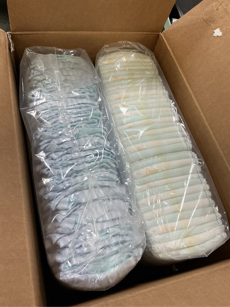 Condition photo showing New/Like New for pampers zzz overnight diapers, size 6 (35+ lbs), 72 count, nighttime protection disposable baby diaper, night time leak and skin protection size 6 72