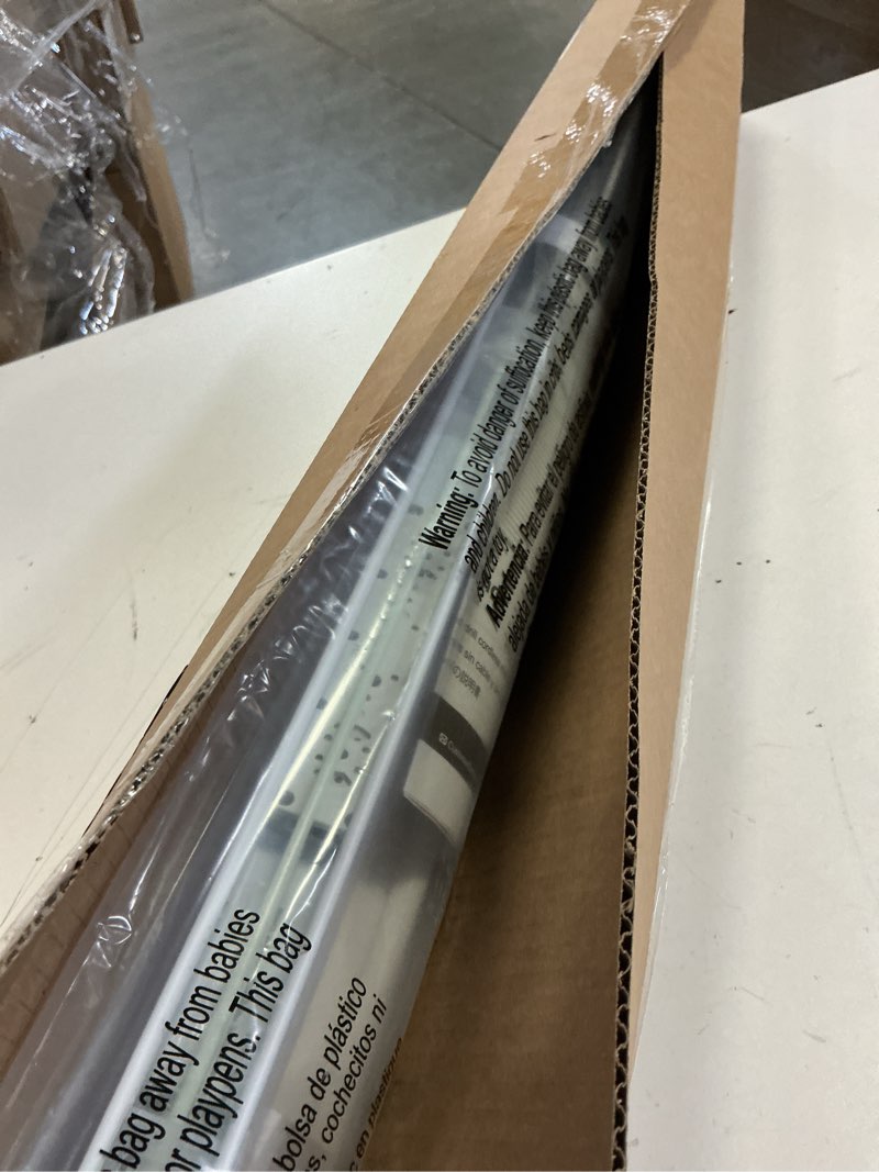 Condition photo showing Good Condition for lazblinds no tools no drill 1" vinyl mini blinds, cordless blinds for windows, light filtering horizontal window blinds & shades, 32" w x 48" h, white cordless-white 32" w x 48" h