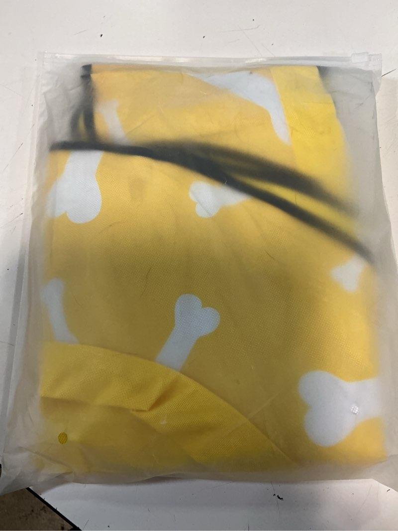 Condition photo showing Good Condition for pet soft dog float raft - inflatable dog swimming float for summer (small, yellow bones) small yellow bones
