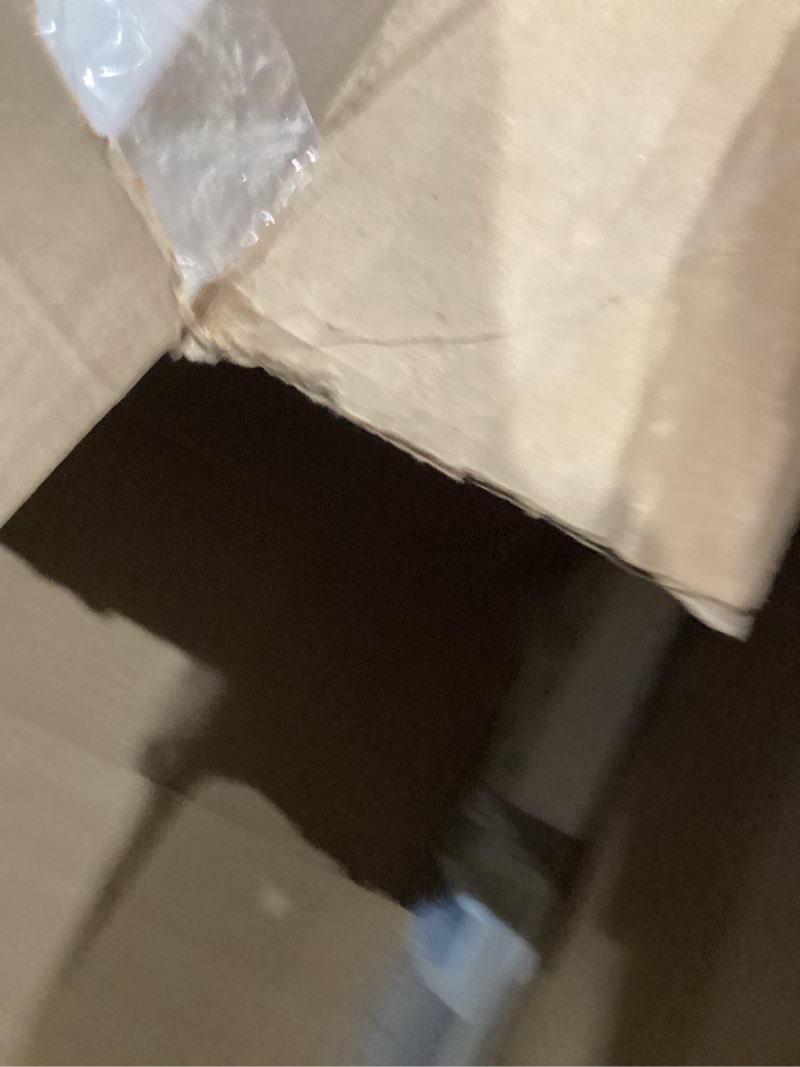 Condition photo showing As Is for ZSTARR PVC Light Blockers Blackout Light Blockers Side Tracks for Window Shades and Blinds Side Tracks for Blackout Shades Easy to Instal Light Blocking Strips for Bedroom (White, 58",2Pcs) L-shaped White-2pcs 58‘’