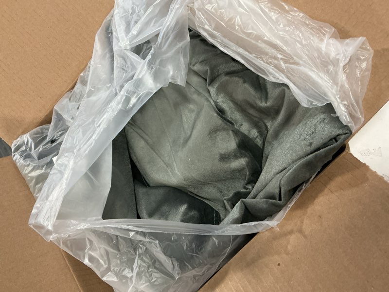 Condition photo showing Good Condition for cover only -sofa sack bean bag chair cover, 4-feet, charcoal 4 ft sack charcoal 