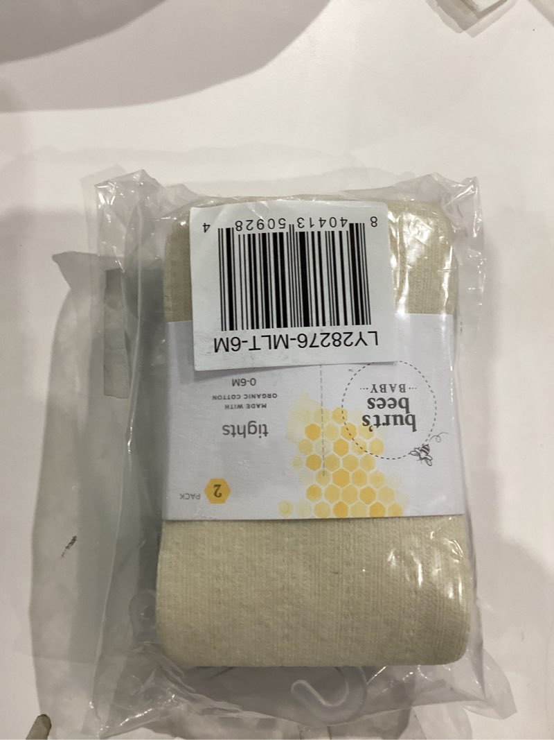 Burt's Bees Baby baby girls Tights, Set of 2 Ribbed Organic Cotton Legging Stockings Tights