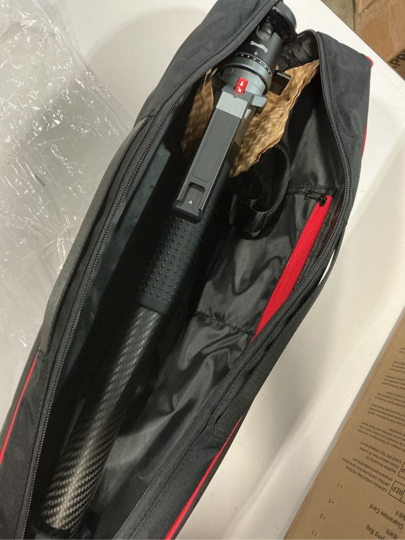 Condition photo showing Good Condition for SmallRig 166.5cm / 65.6" Carbon Fiber Monopod for Camera, Compact Camera Monopod with One-Touch Height Adjustment, Max. 5kg Playload Ball Head, Storage Size of 68cm / 26.8", Weighs 1.72kg / 3.8lb
