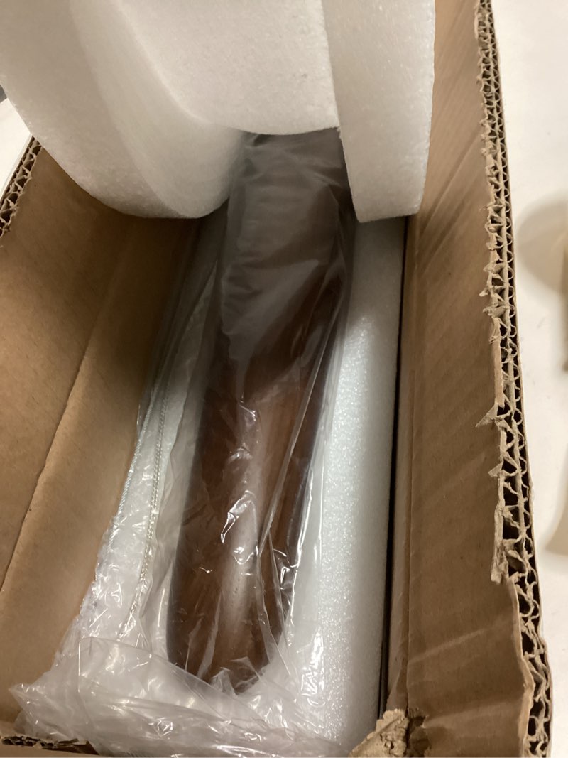 Condition photo showing Good Condition for 51" Wood Linear Pendant Light Wood Dining Room Light Fixture Modern Pool Table Lights Kitchen Island Lights for Dining Room Bar Kitchen Island Walnut Color Walnut 51in