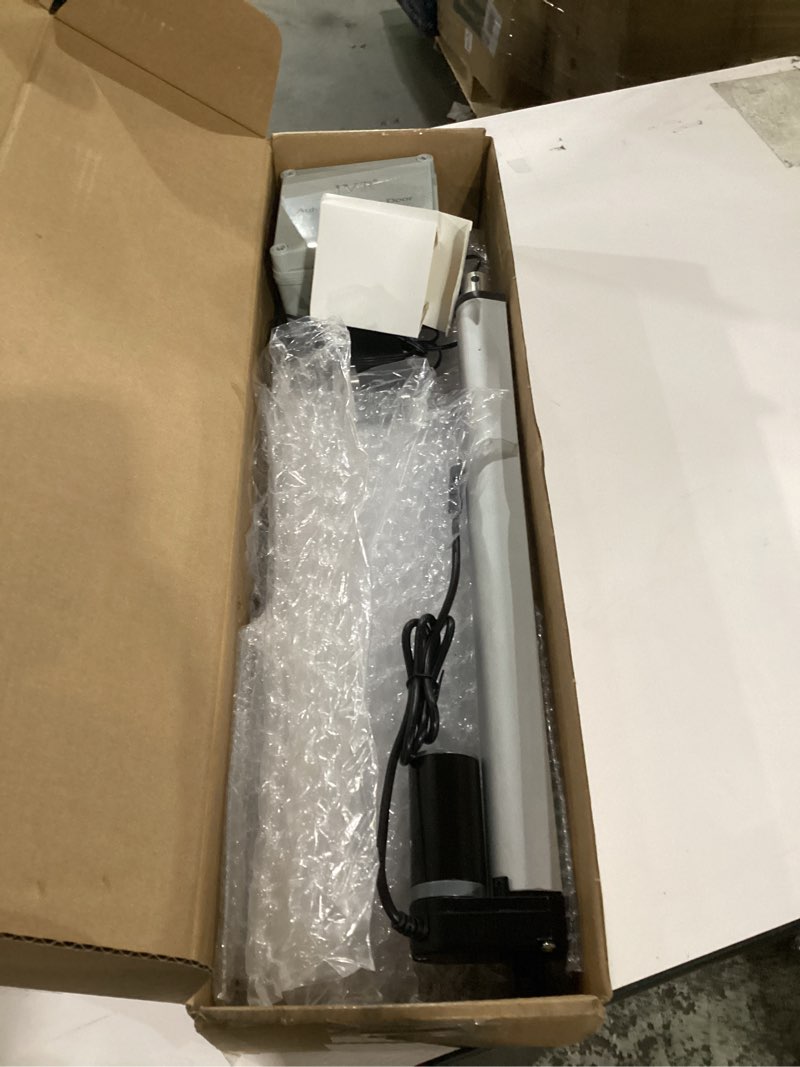 Condition photo showing As Is for not tested**** jvr wifi automatic chicken coop door, smart app remote control & alexa compatible, sunrise & sunset automation, anti-pinch sensor, security aluminum door kit, 2.4g wifi small