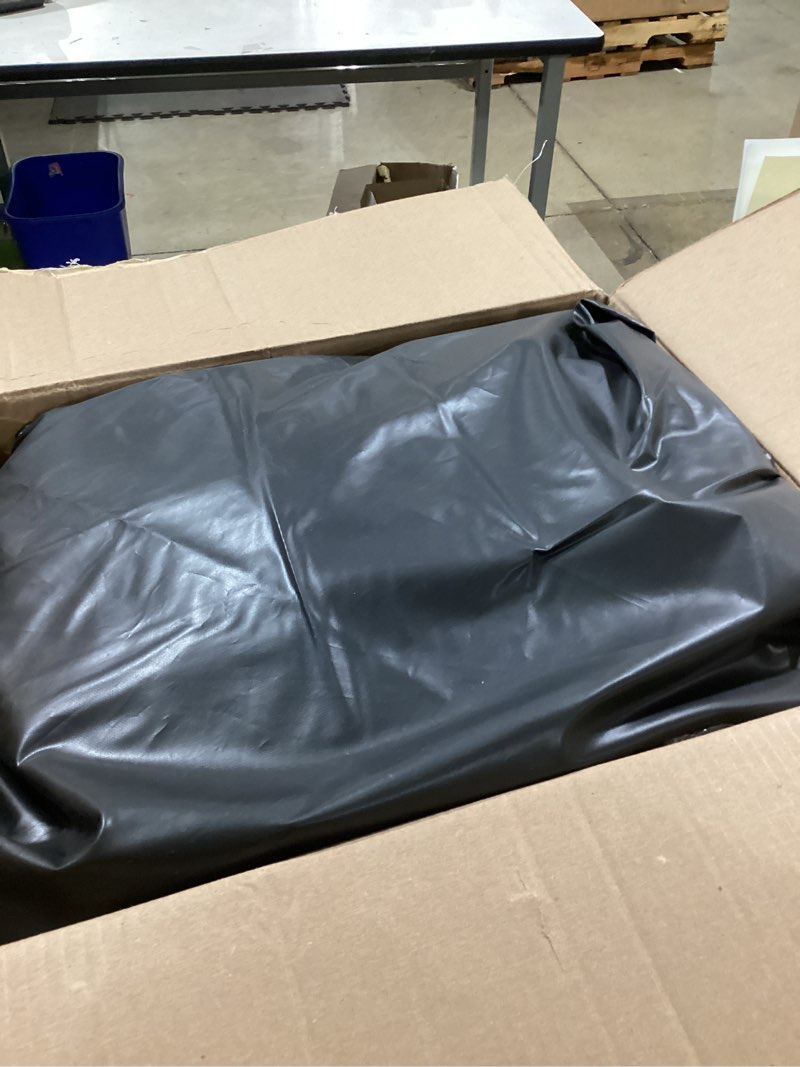 Condition photo showing Good Condition for sihaian 18ft round pool cover, prevents water accumulation above ground pool cover, quick installation and removal one-piece pool cover, lockable, windproof, uv-resistant, tear-resistant solar cover black 18ft (round)