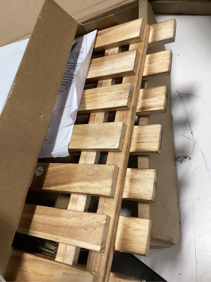 Condition photo showing Good Condition for 3 tier wooden fruit basket for kitchen, bread vegetable fruit basket bowl stand, farmhouse fruit bowl for countertop, large