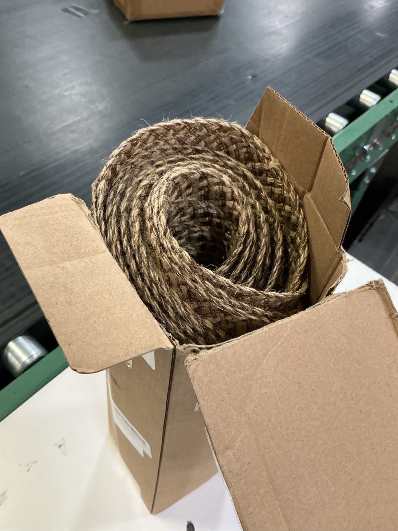 Condition photo showing Good Condition for 12 pcs jute placemats 13 inches boho braided rustic woven table mats for dining table farmhouse coasters chargers for easter thanksgiving christmas party wedding events(classic) classic 13 inches