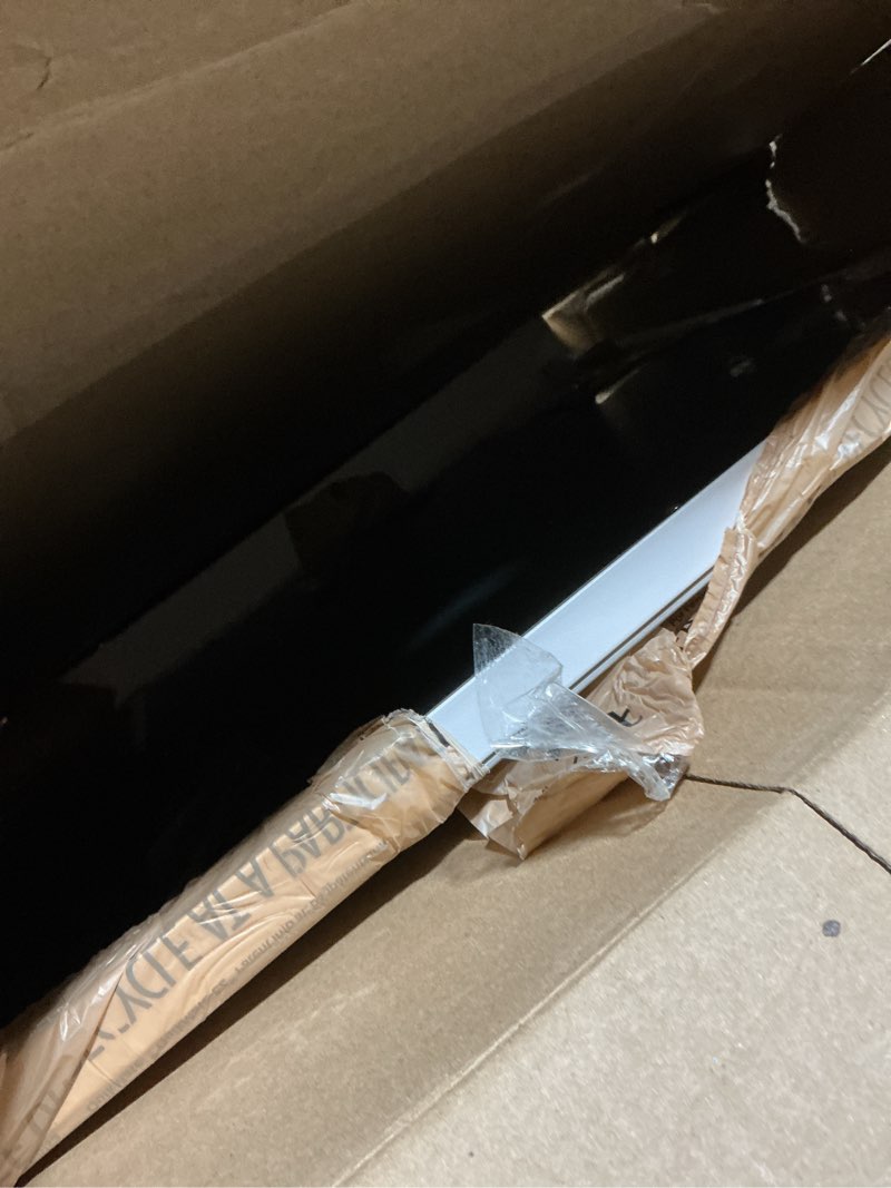 Condition photo showing As Is for HNV 22"x17" Vanity Mirror with Lights, LED Makeup Mirror with 3 Color Modes & Dimmable Touch Control, 360° Rotation, Aluminum Frame, Large Lighted Mirror for Bedroom or Dressing Table