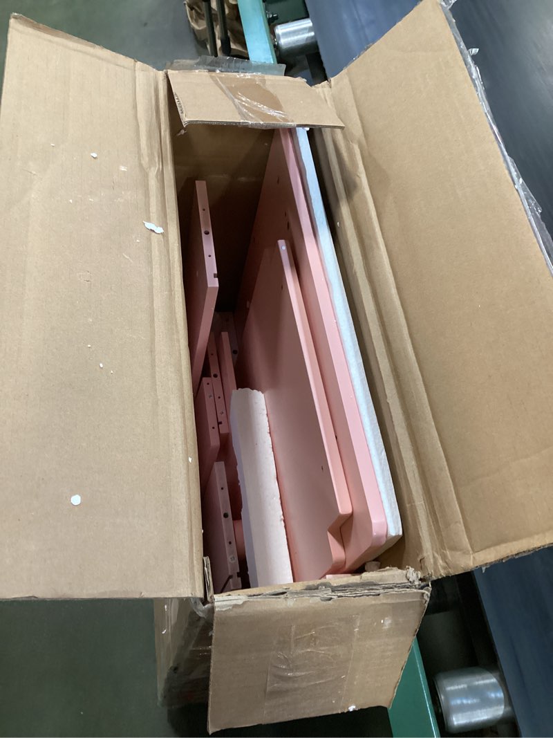 Condition photo showing Good Condition for TaoHFE Pink Toddler Table and Chair Set,Wooden Kids Table and Chairs for Studying and Crafting, Kids Desk with Storage Kids Bedroom Furniture, Kids Table as Wonderful Gifts for Girls, Pink