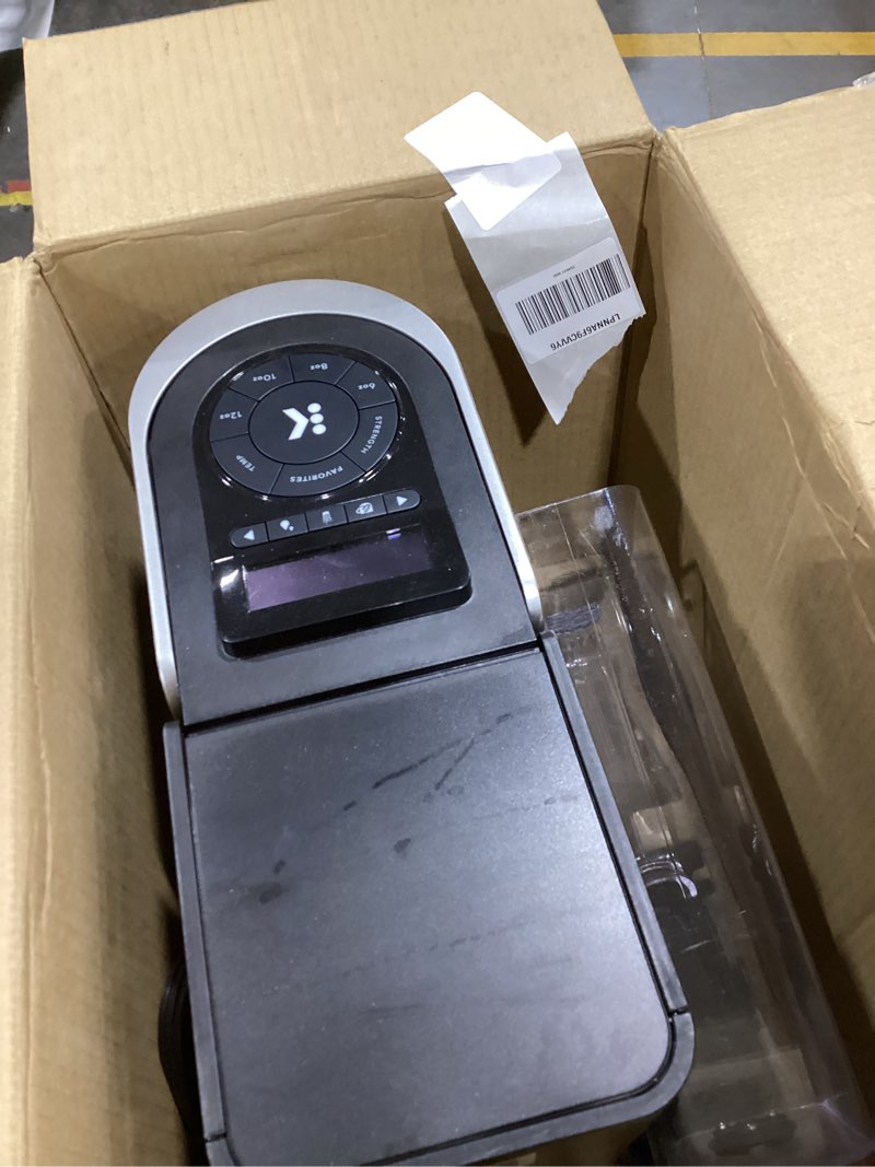 Condition photo showing As Is for keurig k-supreme smart coffee maker, multistream technology, brews 6-12oz cup sizes, black