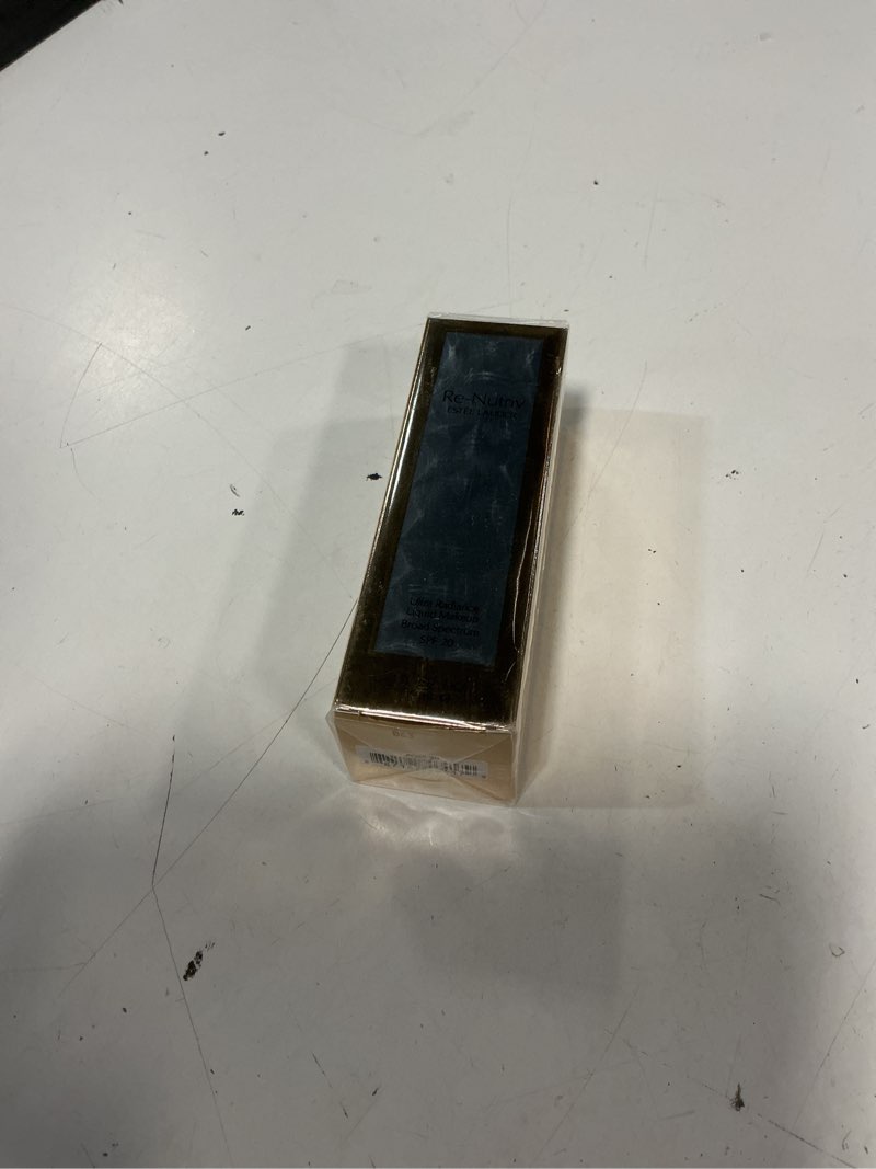 Condition photo showing New/Like New for estée lauder re-nutriv ultra radiance liquid foundation spf 20 | luxurious, hydrating, long-wearing,