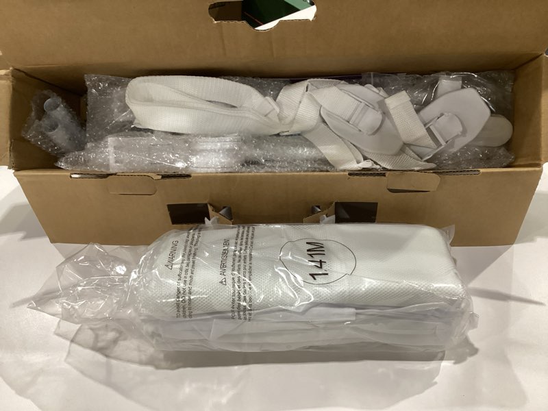 Condition photo showing Good Condition for ComfyBumpy 1-Pack Bed Rail for Toddlers 55.5" L x 19.5" H | Toddler Bed Rails for Twin, Full, Queen & King Mattress Size | Swing Down Rail Guard | Mattress Side Rail for Kids | White White 55.5”L x 19.5”H | 1-Pack
