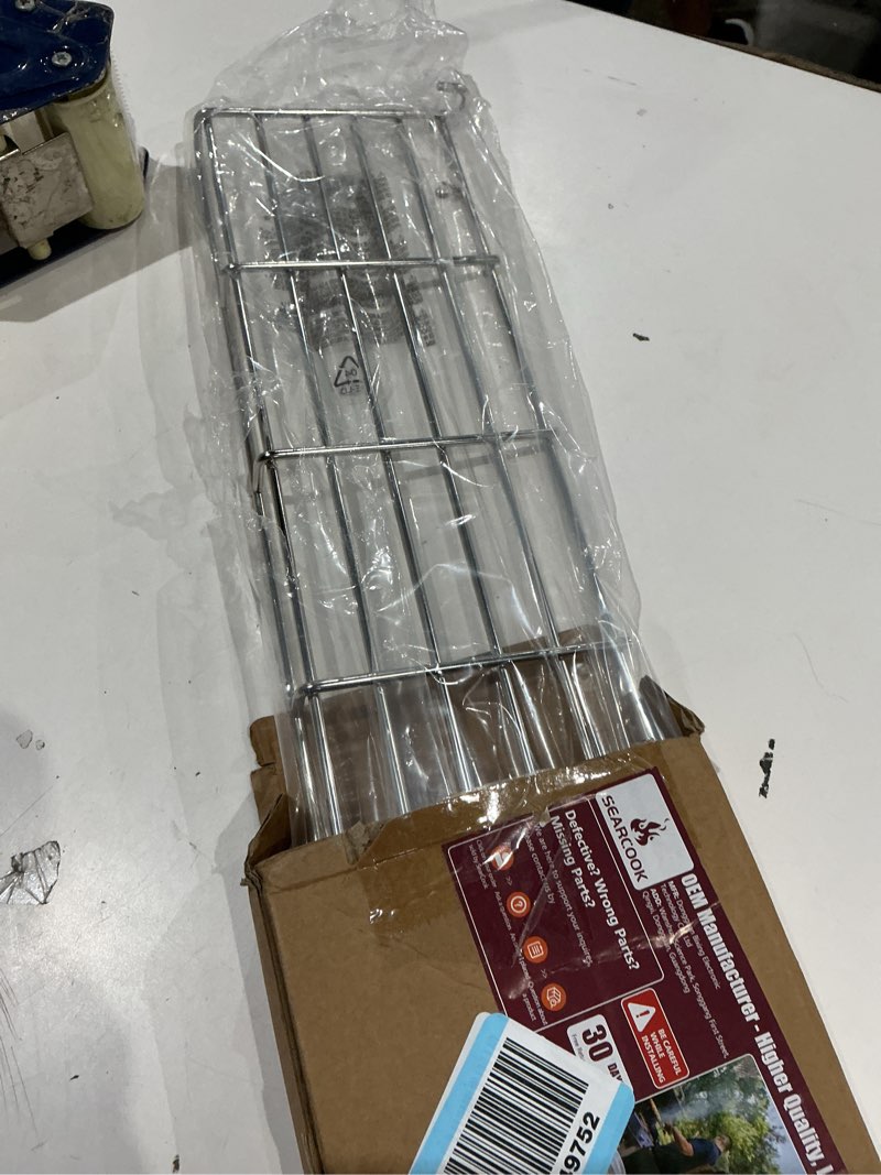 Condition photo showing Good Condition for 66044 grill warming rack stainless steel for weber genesis ii e-310, ii e-315, ii e-330, ii e-335, ii s-310, ii s-335 (2017 and newer), replacement part for weber 66044 25.75" x 6"