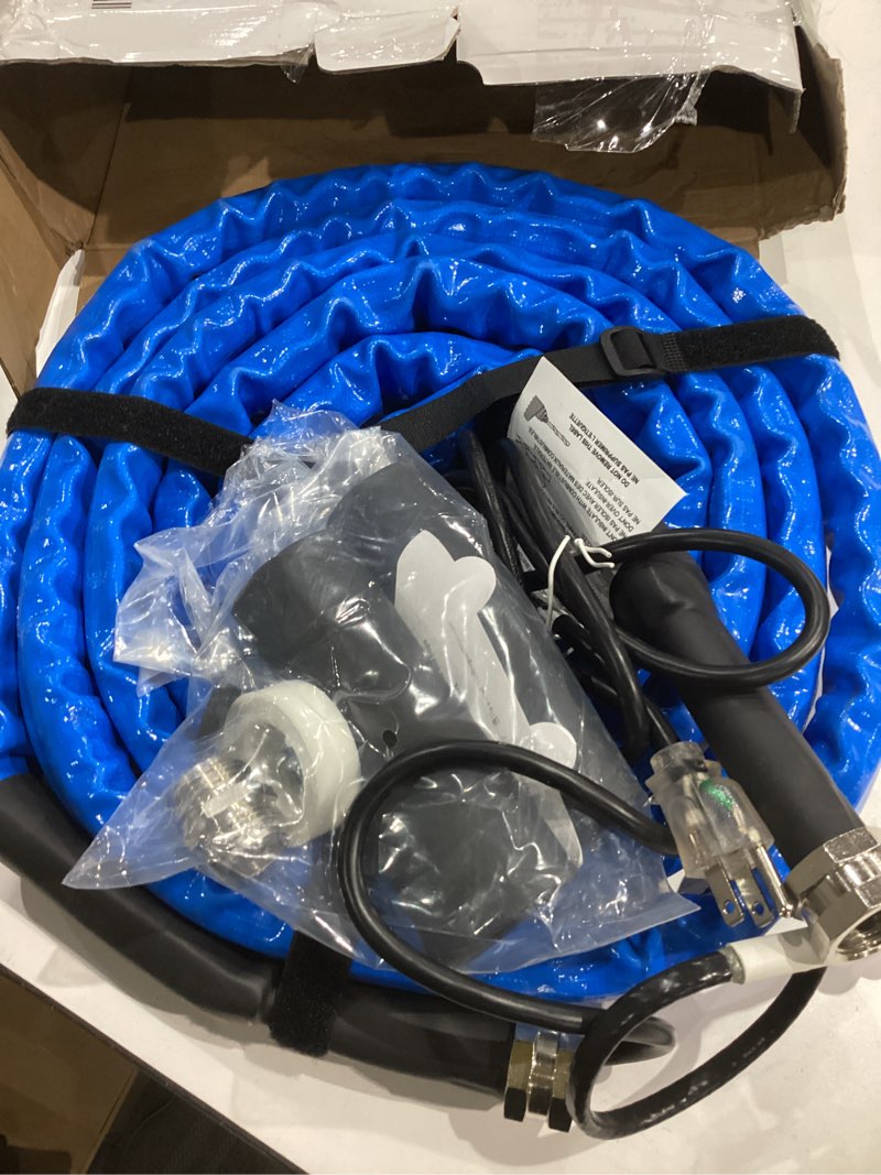 Condition photo showing Good Condition for RVGUARD Heated Water Hose 15FT for RV, -20 ? Freeze Protection Heated Water Hose with Energy-Saving Thermostat, Lead and BPA Free for RV/Home/Garden 15 ft A