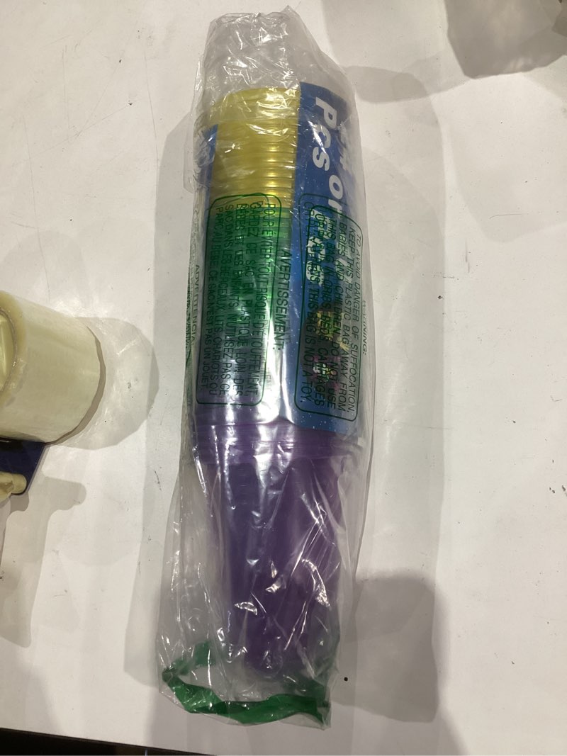 Condition photo showing New/Like New for mishunyus 40 pcs mardi gras glow cups for party theme decorations, party favors supplies, accessorie