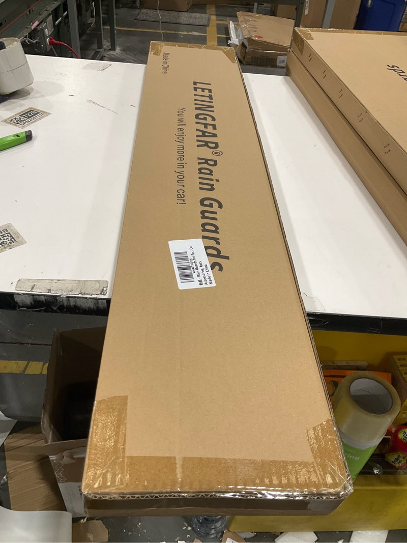 Condition photo showing New/Like New for Rain Guards for Ford Bronco Sport 2021-2024 Big Bend Outer Banks Badlands,Tape-on Side Window Deflectors for Ford Bronco Sport,Window Visors for Ford Trucks,for Ford Car Accessories,4 pcs