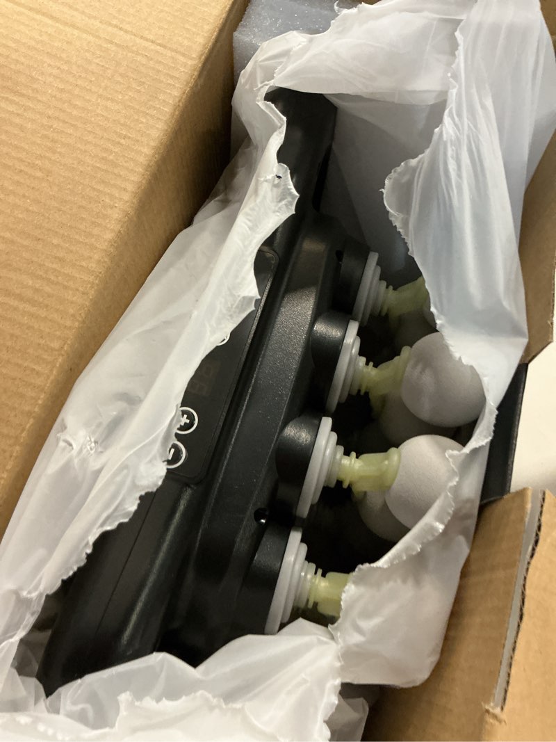 Condition photo showing Good Condition for uffae 16-head massage gun, deep tissue percussion massager with 9 modes & 9 intensities, 2600mah battery back massager for pain relief deep tissue for muscle pain relief in back, legs, shoulders dark black