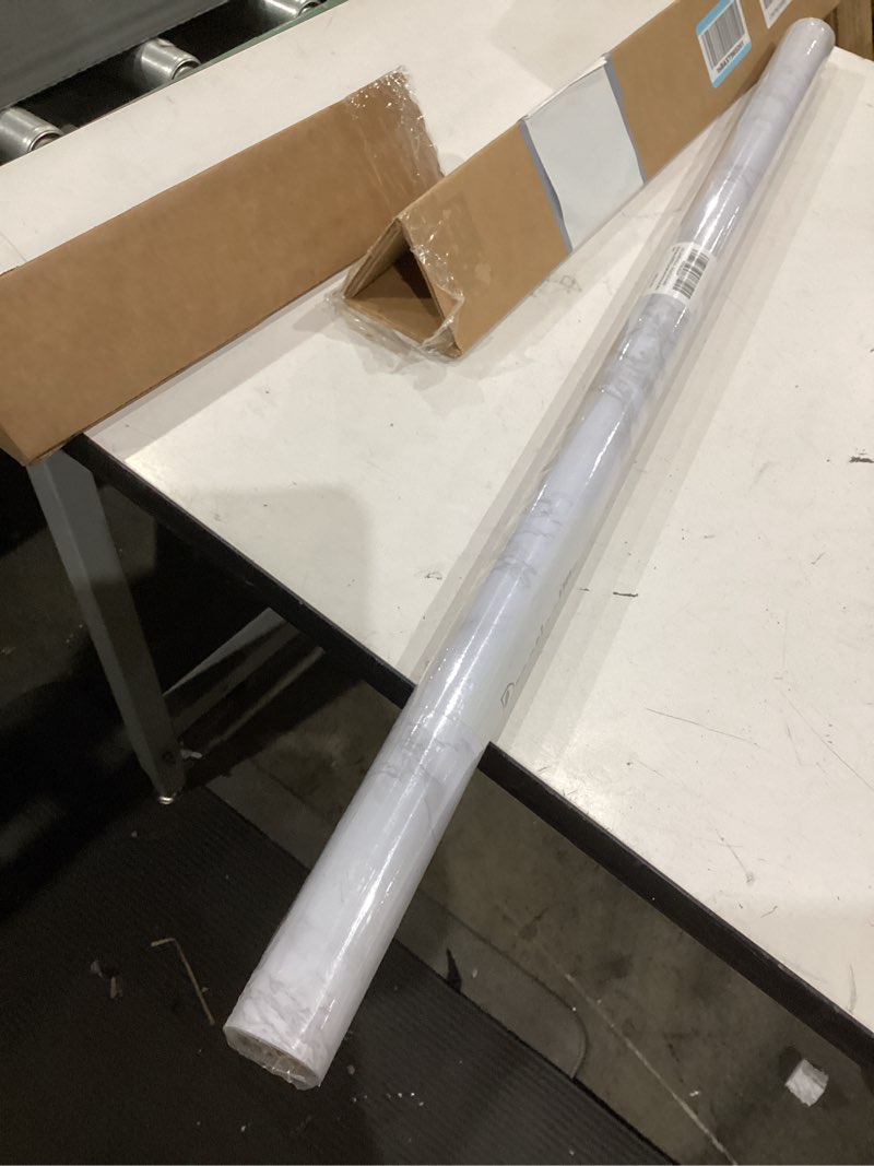Condition photo showing New/Like New for practicalws marble wallpaper granite white and gray wall paper roll 35.4" x 118" kitchen countertops cabinet furniture is renovated thick vinyl easy to remove without leaving glue upgrade 35.4" x 118" gray/white