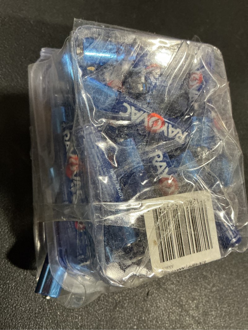 Condition photo showing As Is for Rayovac AAA Batteries, Triple A Battery Alkaline, 48 Count