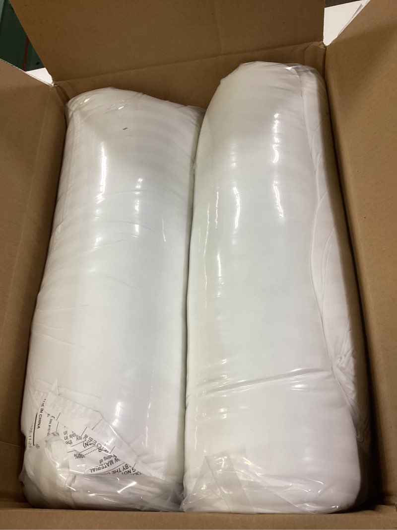 Condition photo showing New/Like New for beckham hotel collection bed pillows standard/queen size set of 2 - original soft down alternative pillow for sleeping - soft support for back, stomach or side sleepers queen / standard white