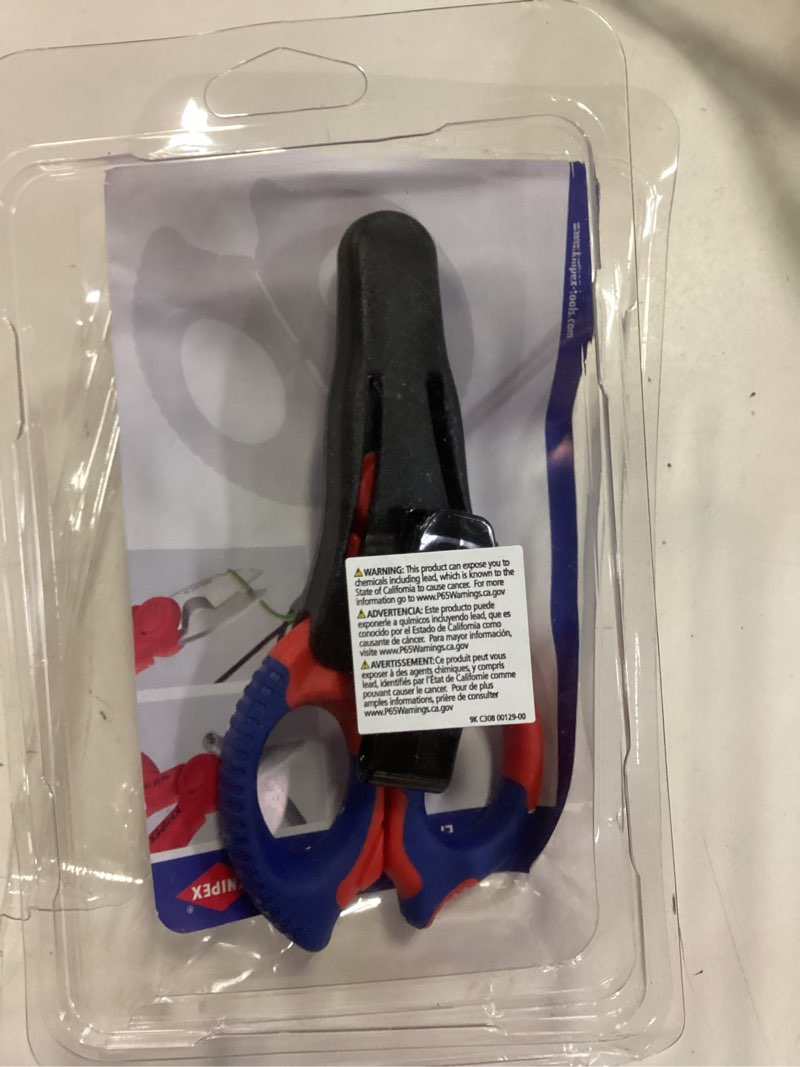Condition photo showing Good Condition for KNIPEX Tools - Electrician's Shears (9505155SBA) 6 1/4" Electricians Shears
