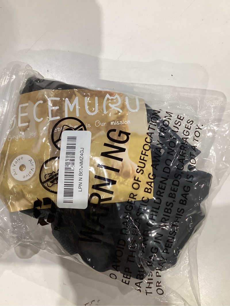 Condition photo showing New/Like New for BECEMURU Winter Dog Boots Leggings with Anti-Slip Sole,Dog Paw Protector, Perfect for Outdoor Walking, Hiking, Waterproof and Anti-Fall Dog Shoes with Adjustable Strap (M) M-Paw Width??2.6"